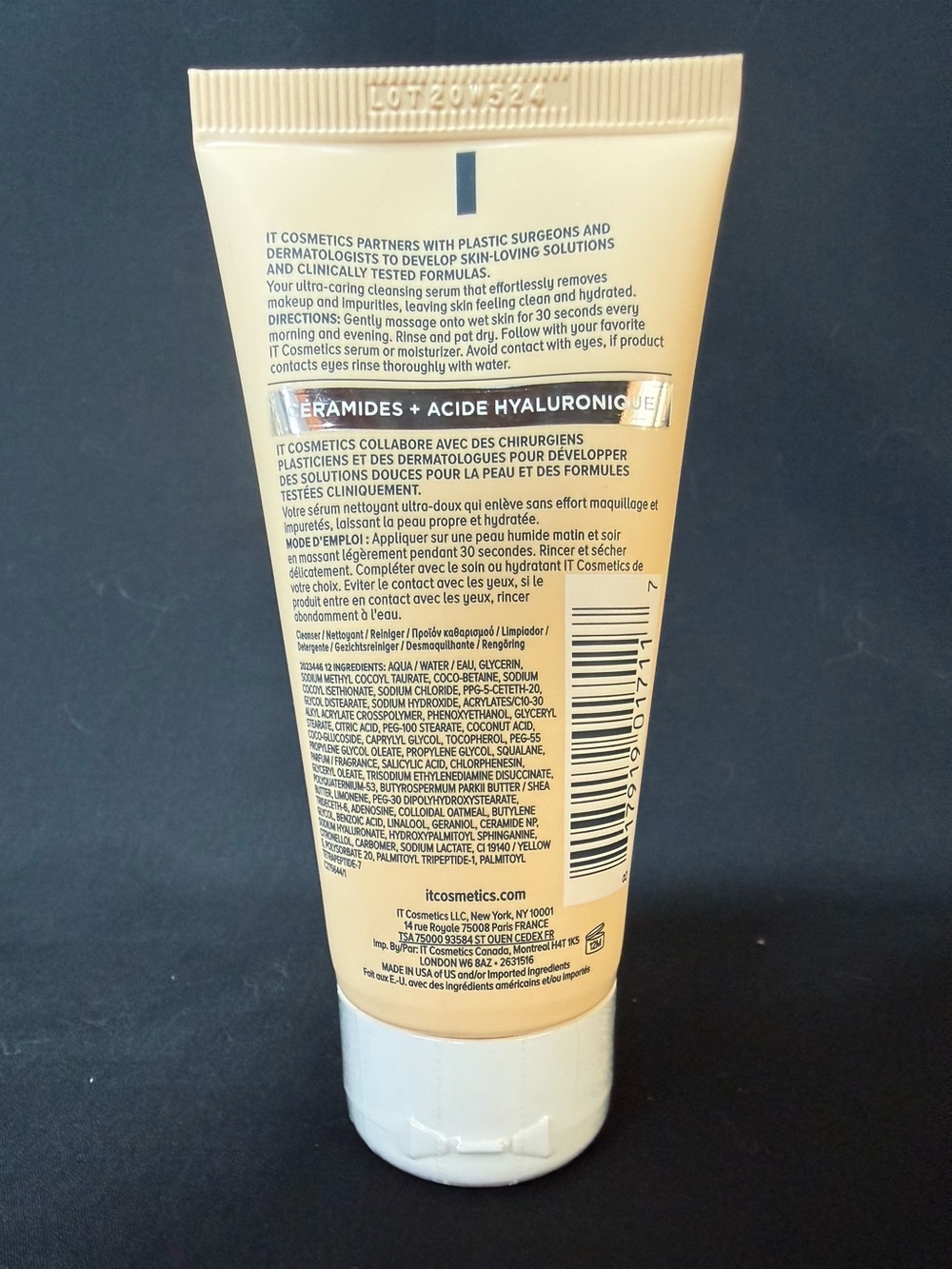 IT Cosmetics Trio of Skin Care Confidence Cleanser, No 50 Serum, Moisturizer - Picture 3 of 8